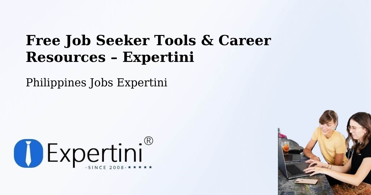 Free Job Seeker Tools & Career Resources – Batutitik - Batutitik, Philippines Jobs Expertini