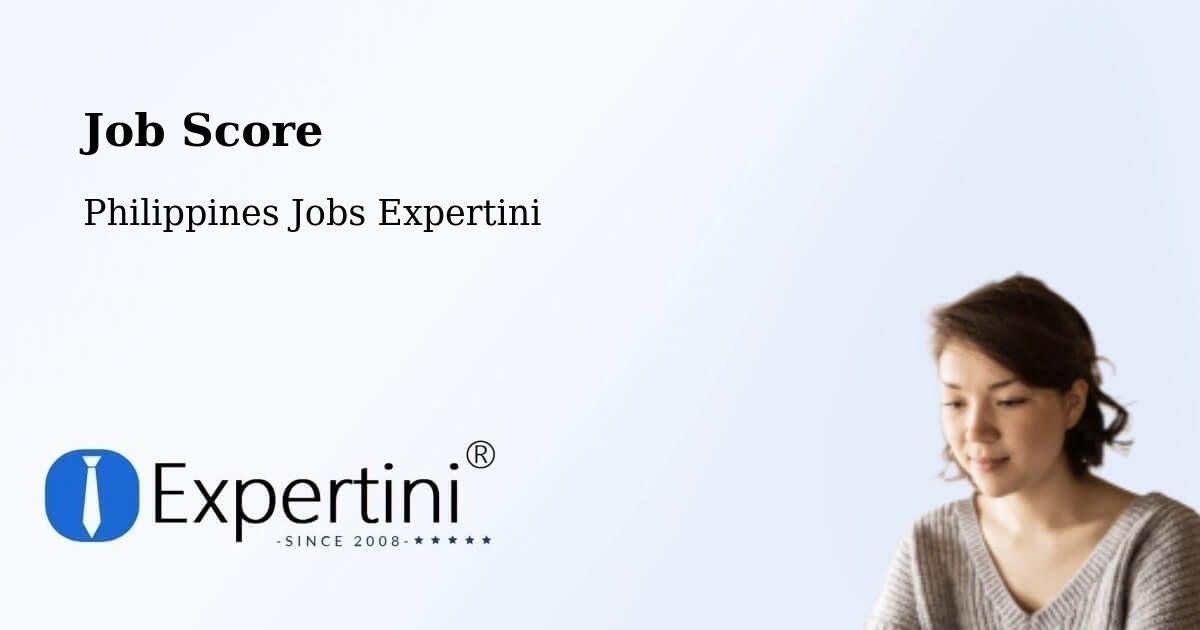 Job Score & Job Description Score Tool – Batutitik - Philippines Jobs Expertini