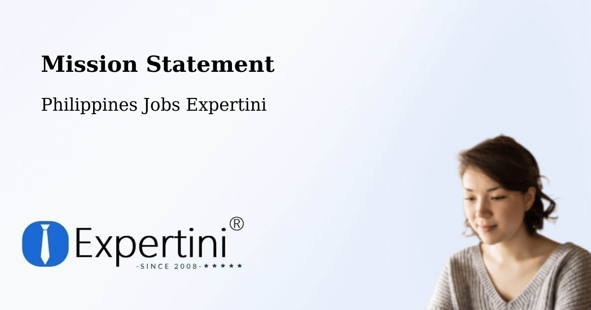 Corporate Mission – Batutitik - Philippines Jobs Expertini